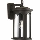 Engineered composite polymers are used to create the distinctive Gables one-light wall lantern. Developed to withstand a broad range of environmental conditions, the corrosion-resistant housing delivers beautiful lighting and reliability. A clear glass globe enhances the classic design.
