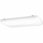 LED Linear Soft Cloud features an LED light source, offering both form and function with energy- and cost-savings benefits. The LED Linear Cloud can be used in kitchens, basements, garages and many other utility areas. It has a white contoured shallow acrylic cloud lens. The LED Linear Soft Cloud is a ceiling mount fixture that delivers 1,974 lumens, is 90 CRI and with 3000K color temperature. Acrylic diffuser gives even light distribution. ENERGY STAR certified, Title 24 compliant, Damp location listed. Flicker-free dimming to 10 percent brightness with most Forward Phase Triac dimmers.