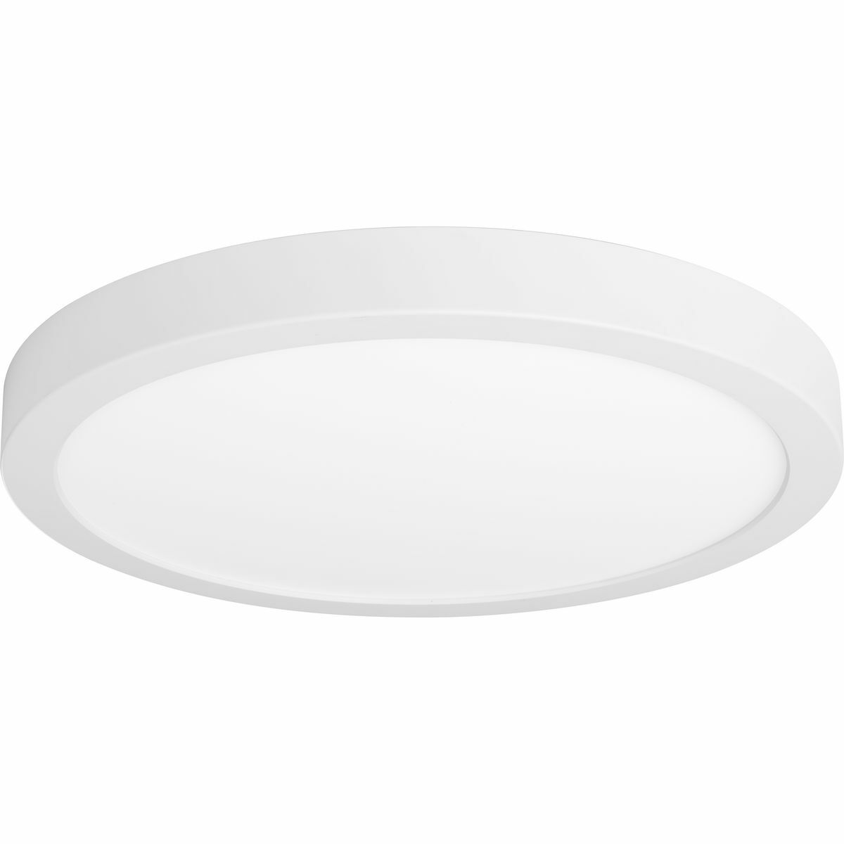 The P810016 Edgelit Flush Mount delivers a solution for both residential and commercial markets. The Edgelit technology provides a bright and evenly illuminated surface in a very slim profile. The integrated LED power supply does not protrude into the junction box, allowing for compatibility to 4 in octagonal, 4 in round shallow and 4 in round PVC junction boxes. This surface mounted luminaire measures 11 in in diameter with an overall height of 1 in. In addition, the P810016 is wet location rated, Title 24 ? JA8 ? 2016 listed, ENERGY STAR listed and is a cost effective solution for fire rated applications (when installed onto a fire rated junction box). The P810016 luminaire combines modern aesthetic, new technology, performance, cost and safety benefits.