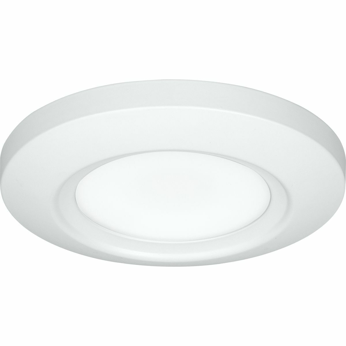 Revel in the brilliant combination of easy installation and a sleek, modern lighting aesthetic offered by our&nbsp;Emblem&nbsp;Surface Mount LED Collection. A symbol of clean, classic designs with smooth, eye-appealing curvature,&nbsp;Emblem&nbsp;provides you with familiar lighting shapes and functional features engineered for both outstanding performance and unparalleled longevity. An excellent choice for general ambient lighting, each polished design features a smooth, slightly tapered trim ring surrounding a single, integrated LED light source. Each trim ring is available in two different sizes and finishes to help meet your unique design needs. Enjoy the unmatched level of glare control offered by the fixture?s diffused polycarbonate lens that also hides any unwanted LED pixilation. Each light fixture is home to an integrated AC LED light engine that seamlessly installs to a variety of ceiling pan junction boxes to give you added flexibility when it comes to creating your design vision. The surface mount will also satiate the cravings of any environmentally-aware and cost-savvy buyer with the fixture's long-lasting, 50,000-hour LED life span and 80% energy savings.