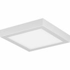 Edgelit technology creates a large glare-free and evenly illuminated surface for a variety of applications for both residential and commercial settings. Offering a low-profile design, LED Flush Mount is available in three sizes: 7 in, 11 in, and 14 in, in a White finish. The integrated driver does not recess into junction box, allowing for easy installation into 4 in octagonal, 4 in round PVC and 4-1/2 in ceiling pan junction boxes. Wet location listed and offers a 50,000-hour LED life.