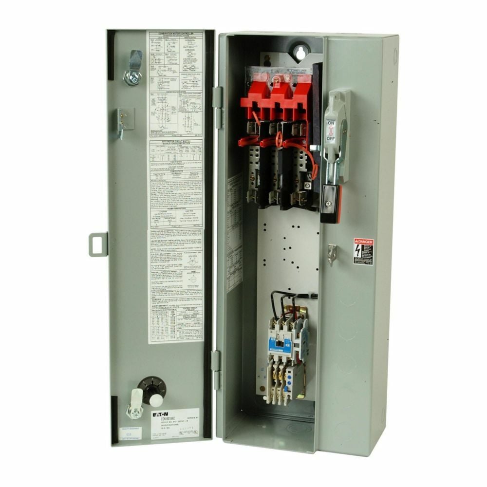 Eaton Freedom NEMA enclosed control , 480V , NEMA 1 , 4-20A C440 Solid-state overload , With disconnect