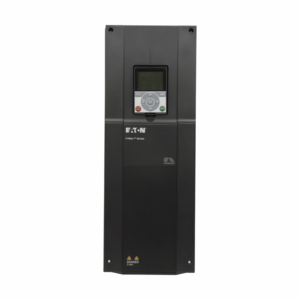 Eaton H-Max variable frequency drive, 600V, 18A, 15HP, Open UL Type 1, No Brake Chopper, Three Phase, Software A