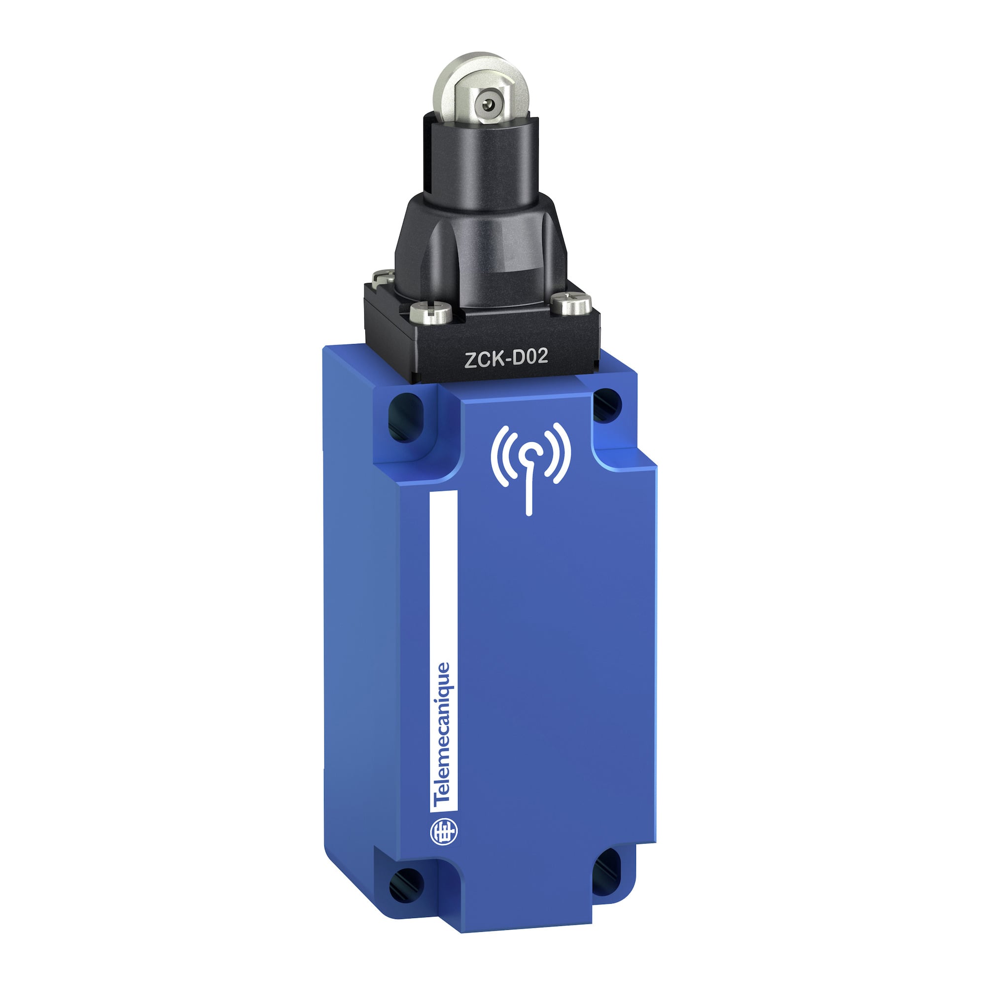 XCKW102 Fixed Spring Return Plunger, For Use With OsiSense XC Standard Format Wireless and Batteryless Limit Switch, Metal