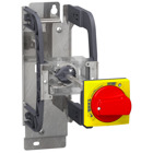 Mounting bracket kit with extended rotary handle, TeSys Ultra, IP54, red handle, with trip indication, for LUB