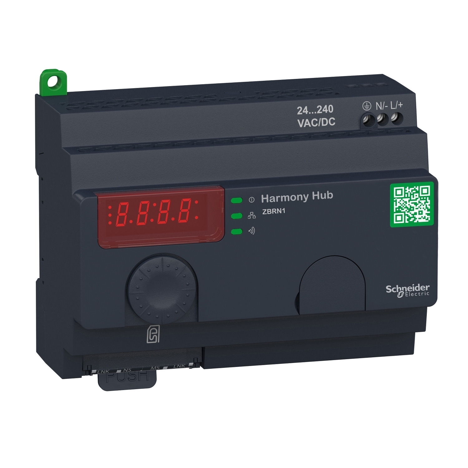 Harmony Hub wireless ethernet gateway, Harmony XB5R, Zigbee green power gateway, wireless to modbus TCP, 24...240V AC DC