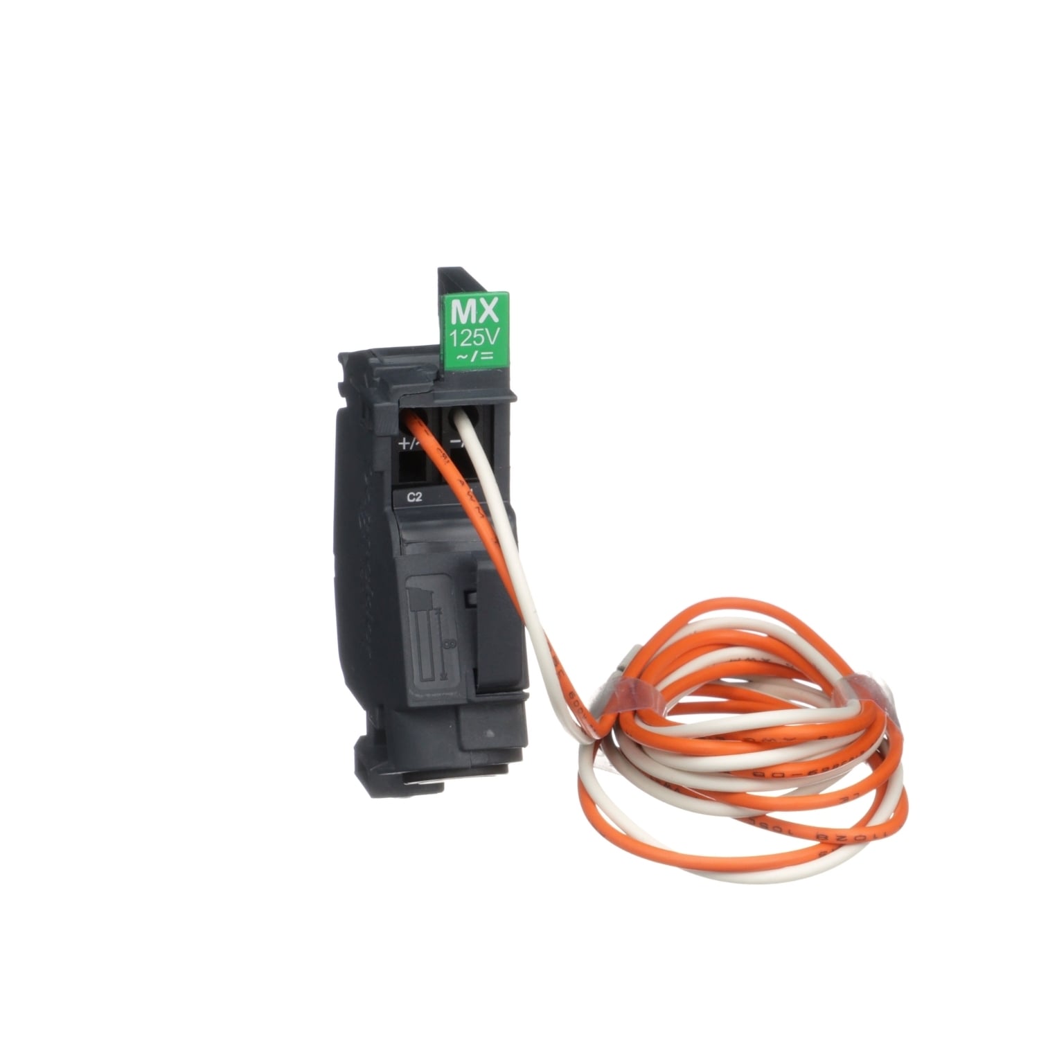 Pre-wired shunt trip release MX, ComPacT NSXm, 125VDC, 110/130VAC 50/60Hz