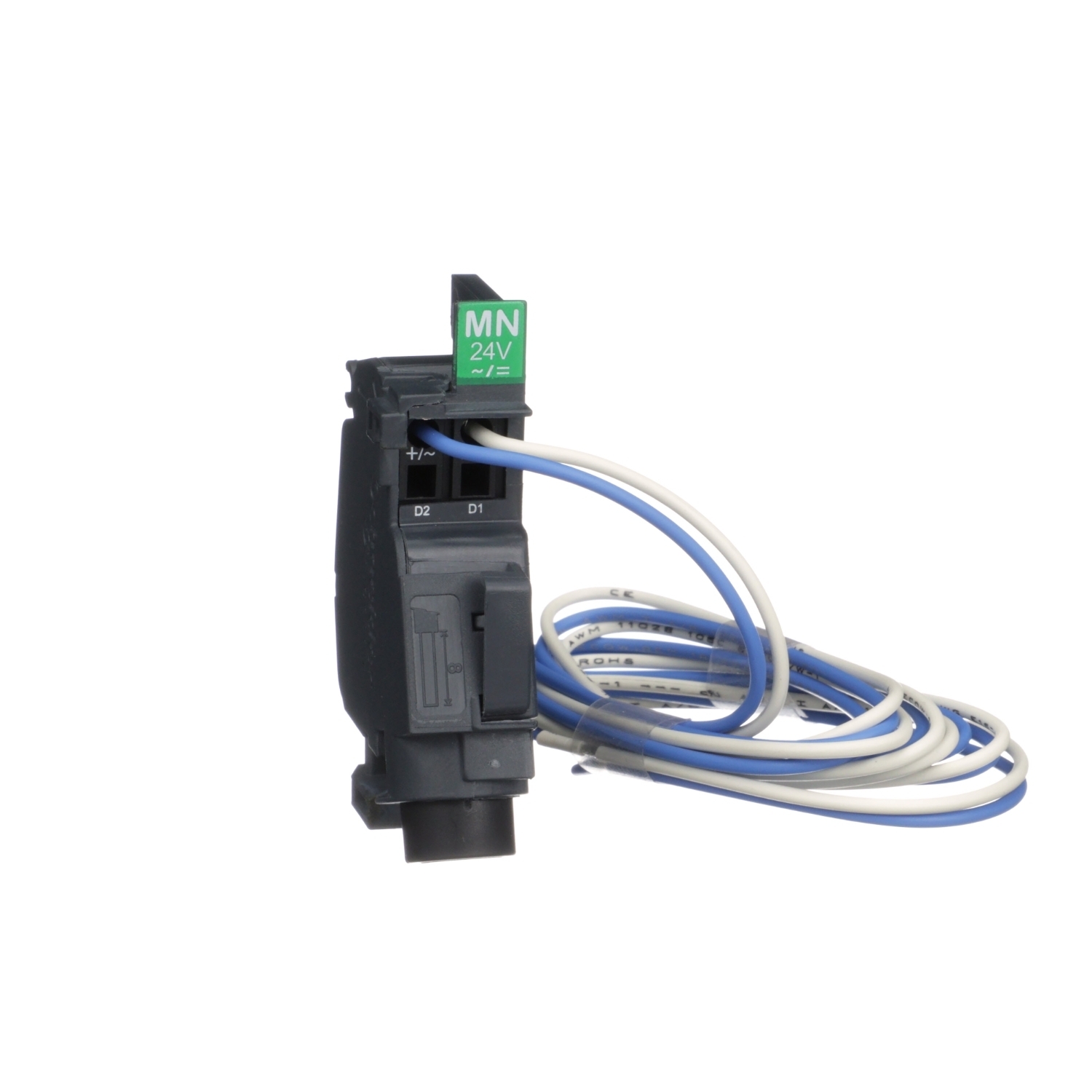 Pre-wired undervoltage release MN, ComPacT NSXm, 24VDC, 24VAC 50/60Hz