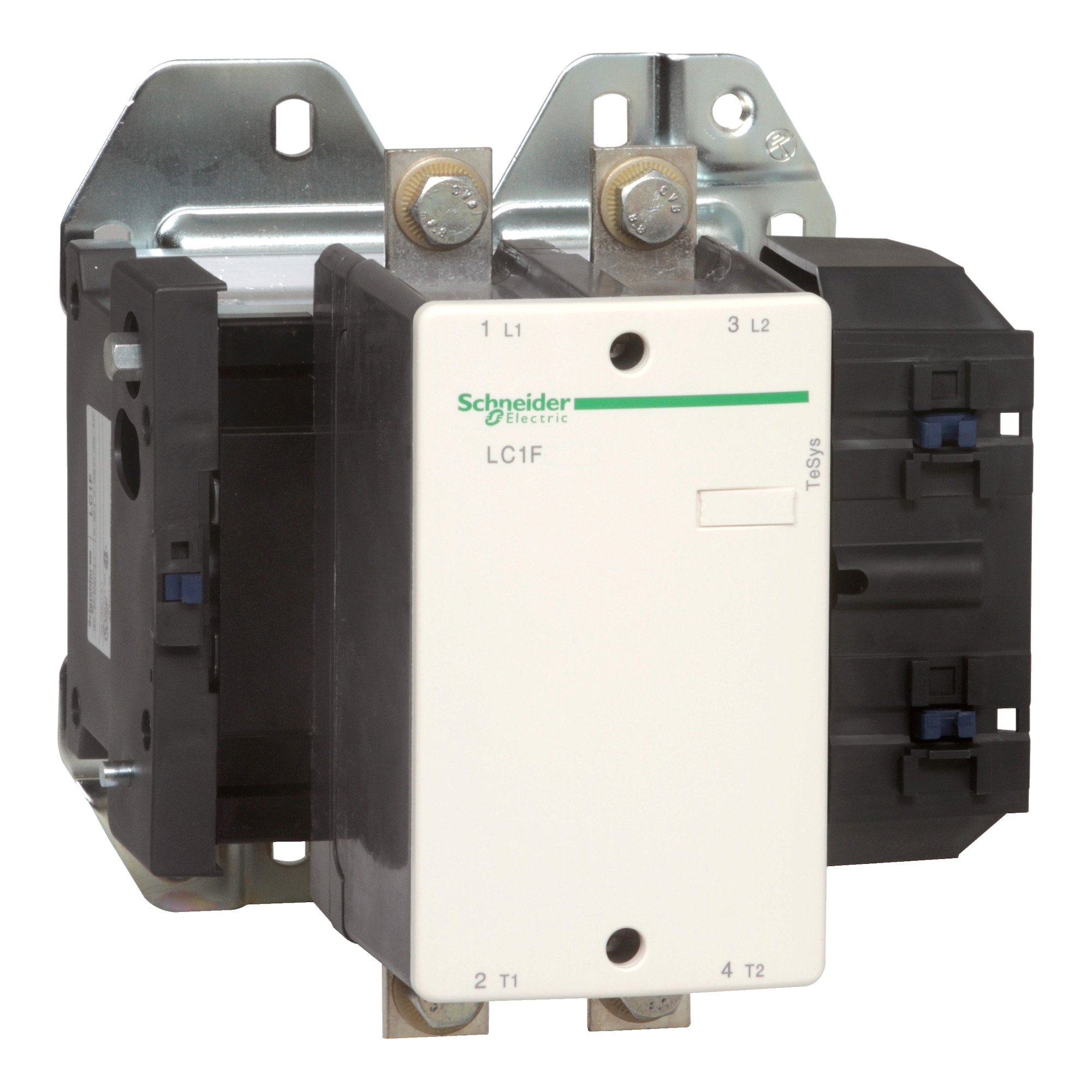 TeSys F contactor-2P(2 NO)-AC-1 <= 440V 500A with coil LX1/LX9 -481000V AC 40/400Hz, LX4 -48...440V DC, LXE -100...250V AC 50/60Hz or 100380V DC