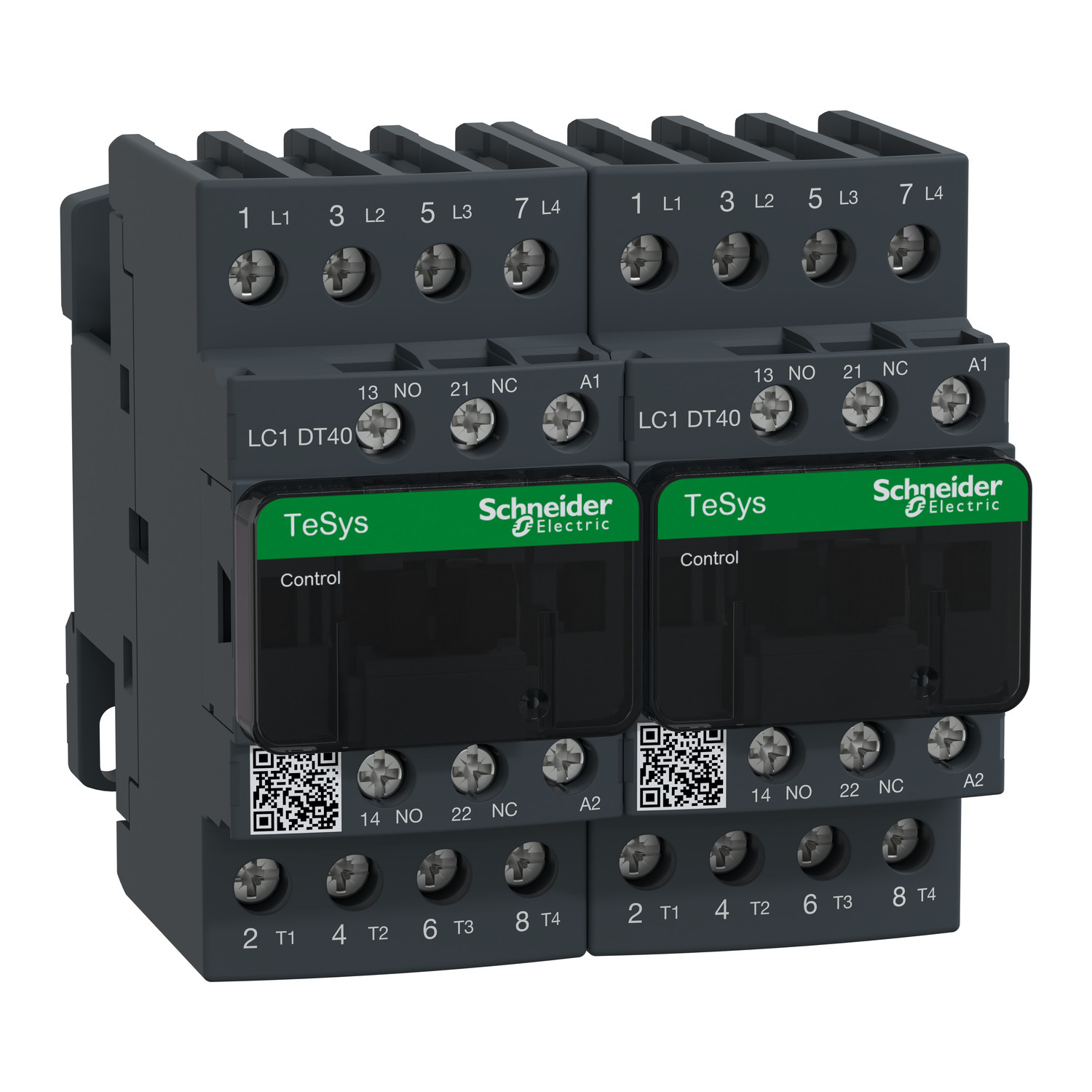 TeSys Deca changeover contactor - 4P(4 NO) - AC-1 - <= 440 V 40 A - 230 V AC coil