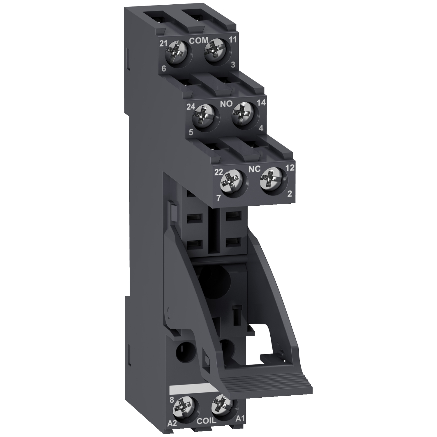 socket with clamp, Harmony Electromechanical Relays, for RXG2 relays, 5A, screw connec to rs, separate contact