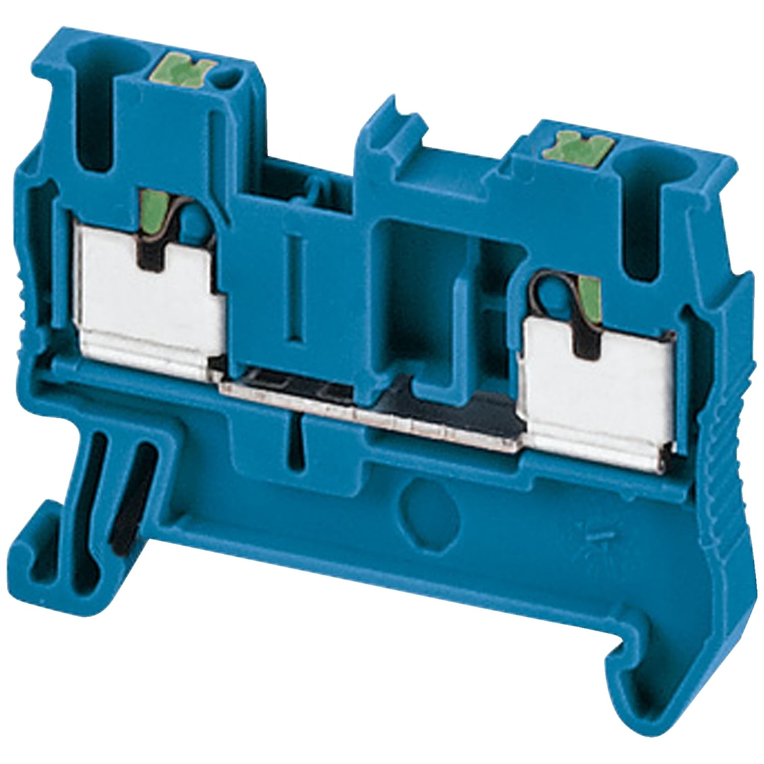 Terminal block, Linergy TR, push-in type, feed through, 2 points, 2.5mm, blue, set of 50