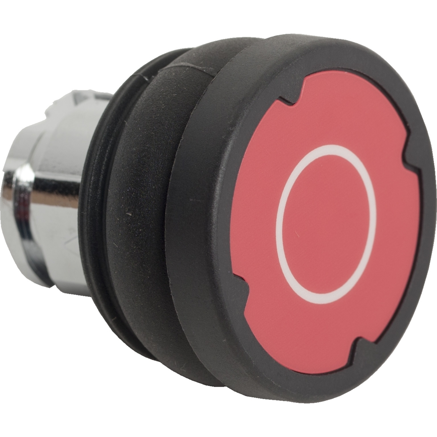 Head for push button, Harmony XB4, push button harsh environment, red, with white marking O
