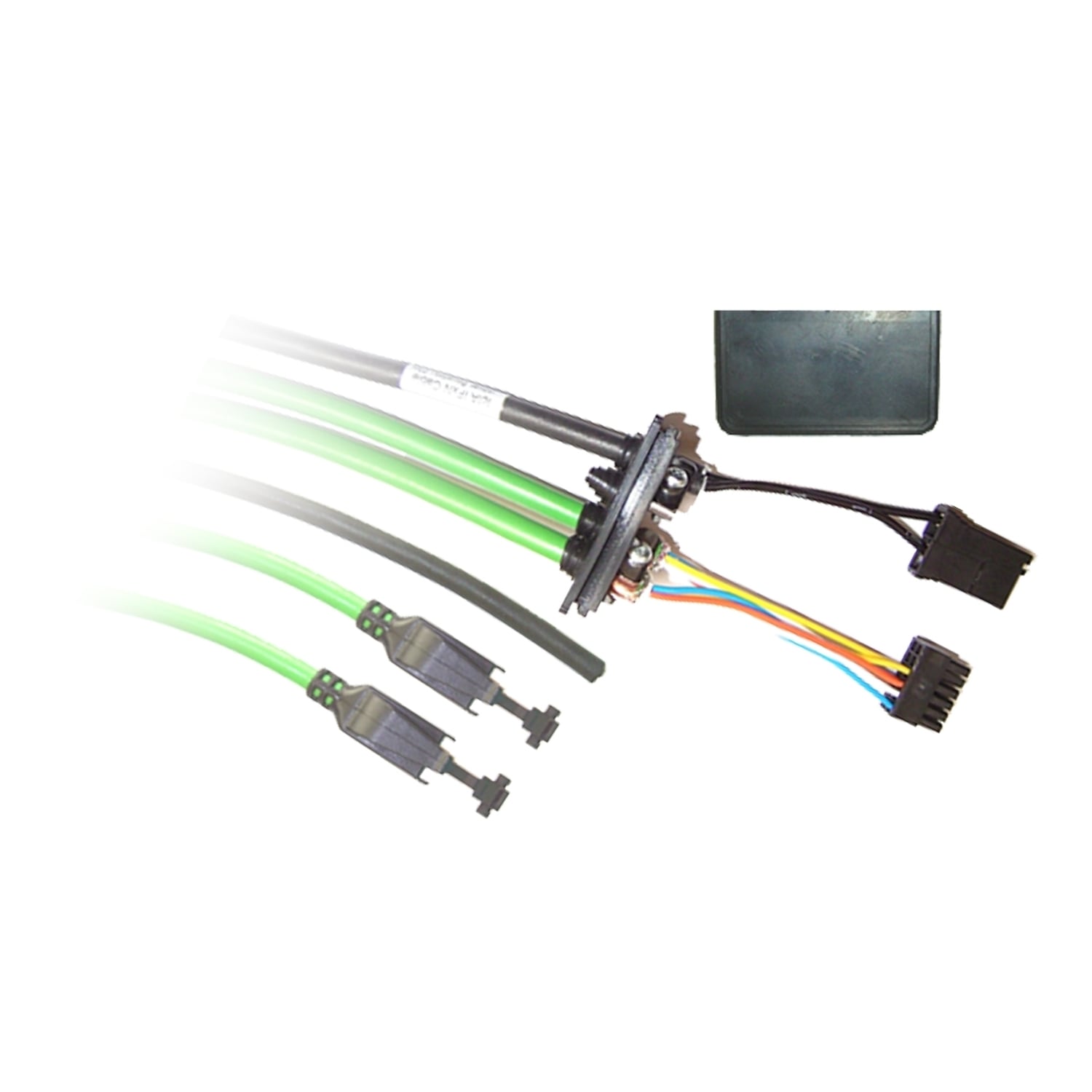 pre-assembled cable kit for fieldbus interfaces and power supply - EtherCAT - 3m