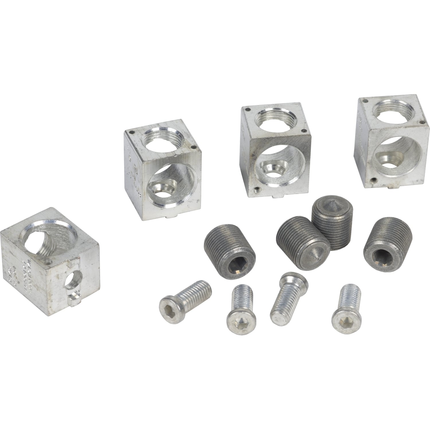 Connector accessory, PowerPacT L, mechanical lug kit, 400A, 1-2 AWG to 600kcmil, Cu, qty 4