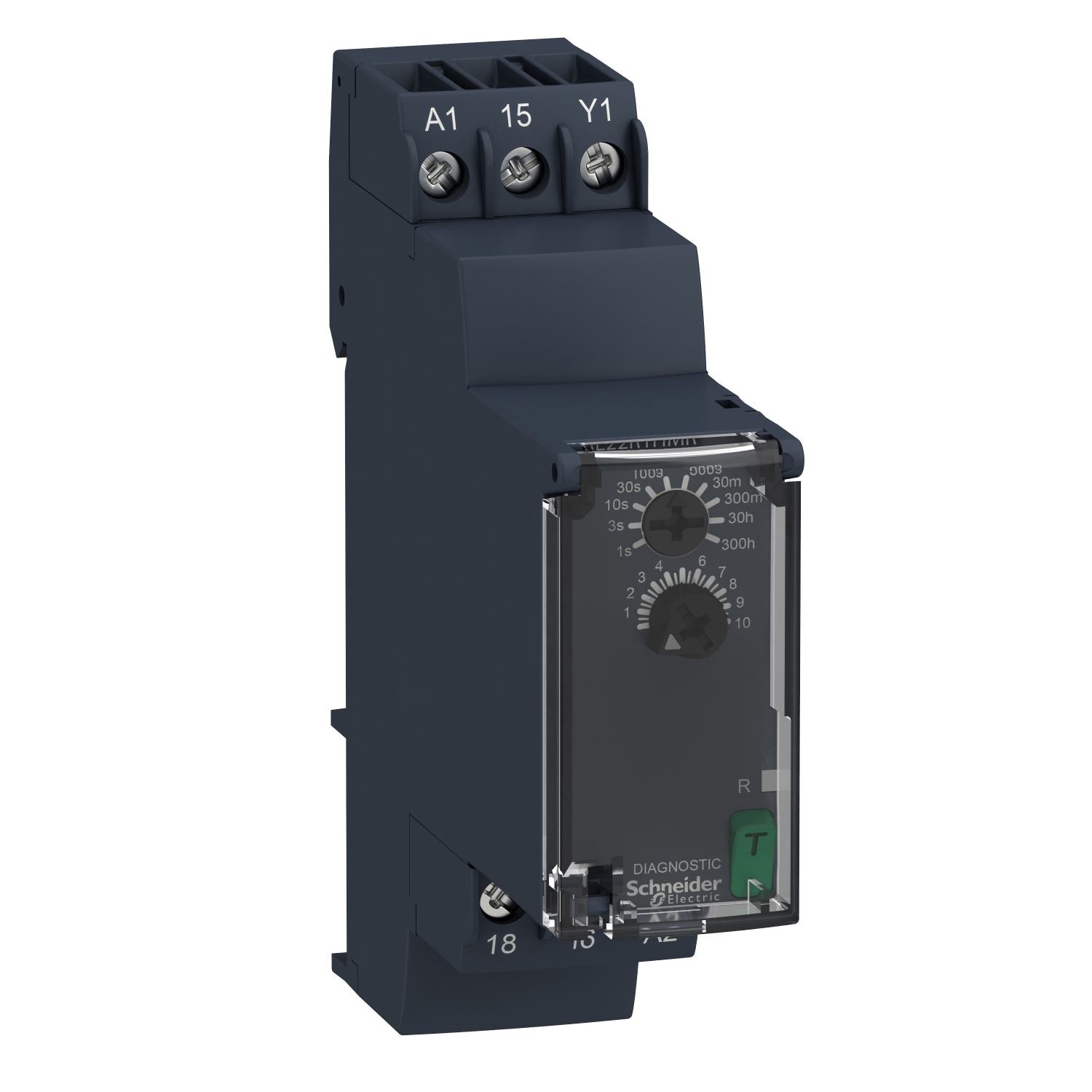 dual function relay, Harmony Timer Relays, 8A, 1CO, 0.05s?300h, interval relay, 24...240V AC DC
