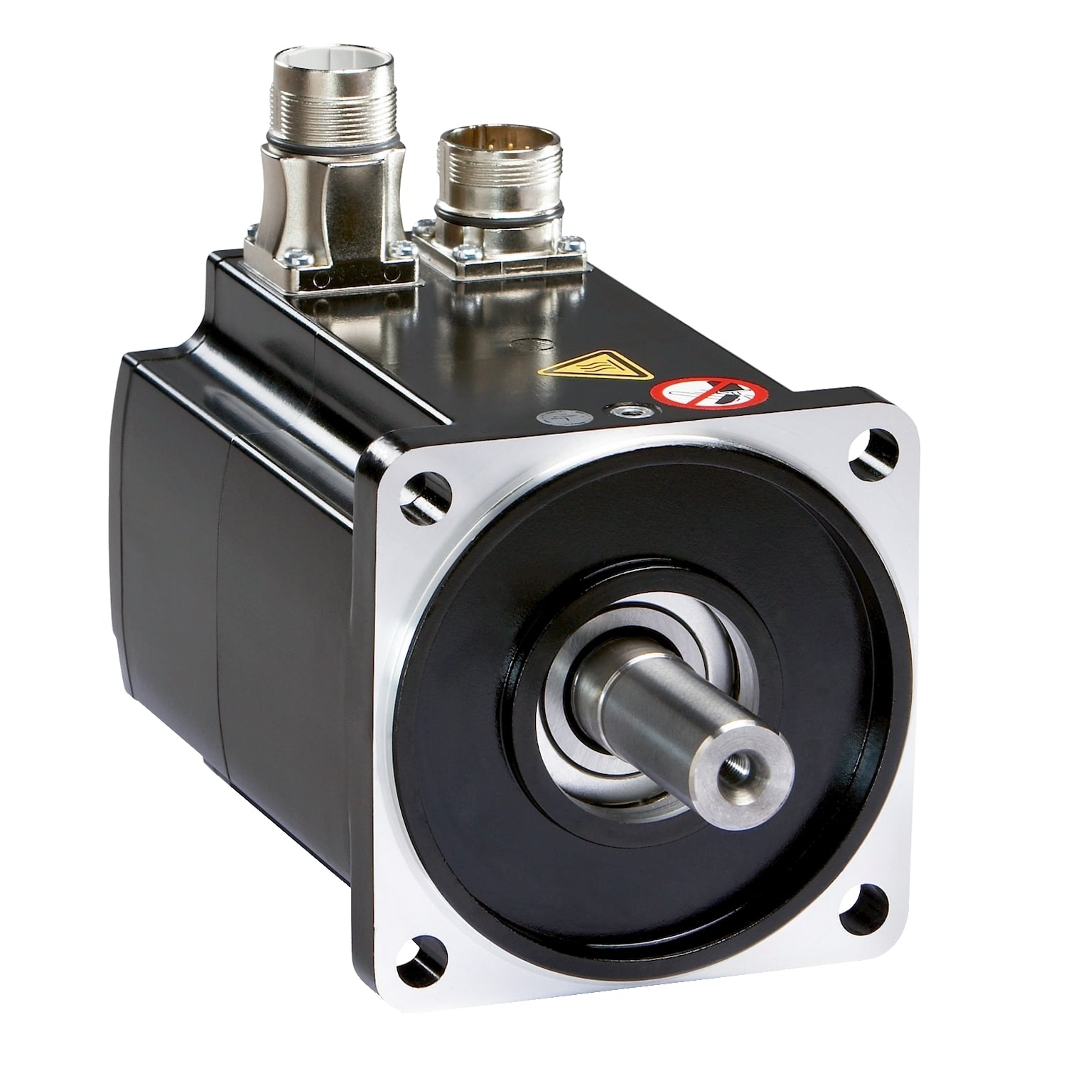 servo motor BMH, Lexium 32, 84Nm, 3800rpm, keyed shaft, without brake, IP65, IP67, 128bit encoder, straight