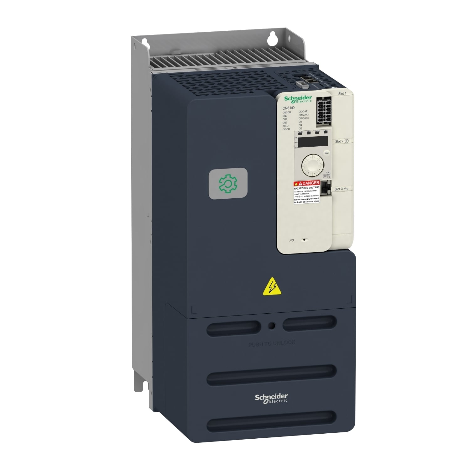 motion servo drive, Lexium 32, 85A, three phase, supply voltage 208 to 480V, 9kW