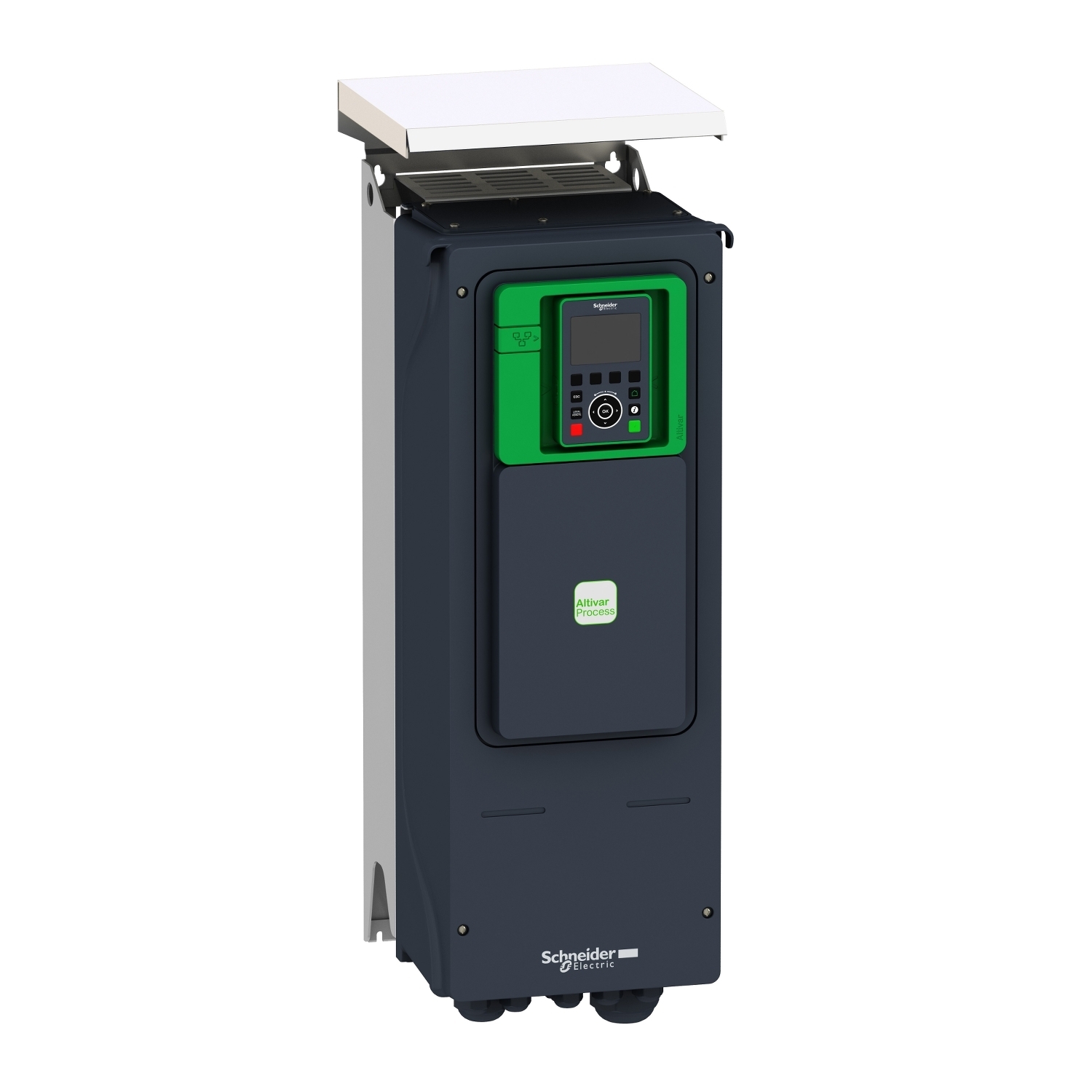 variable speed drive, Altivar Process ATV900, ATV950, 18.5kW, 25hp, 380 to 480V, IP55, UL type 12