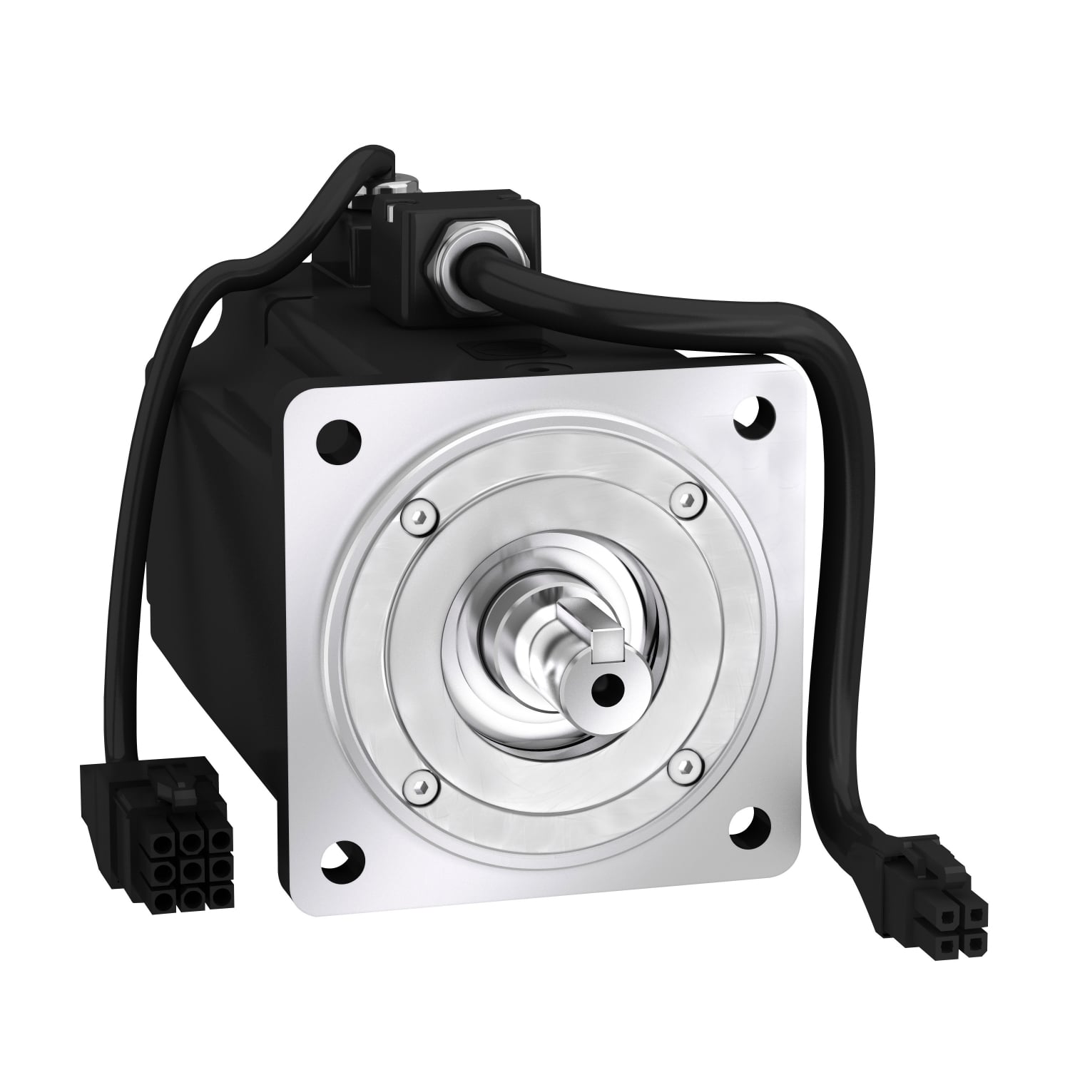 servo motor BCH, Lexium 28, 80mm, 750W, 1.54kg.cm, without oil seal, smooth, leads connection