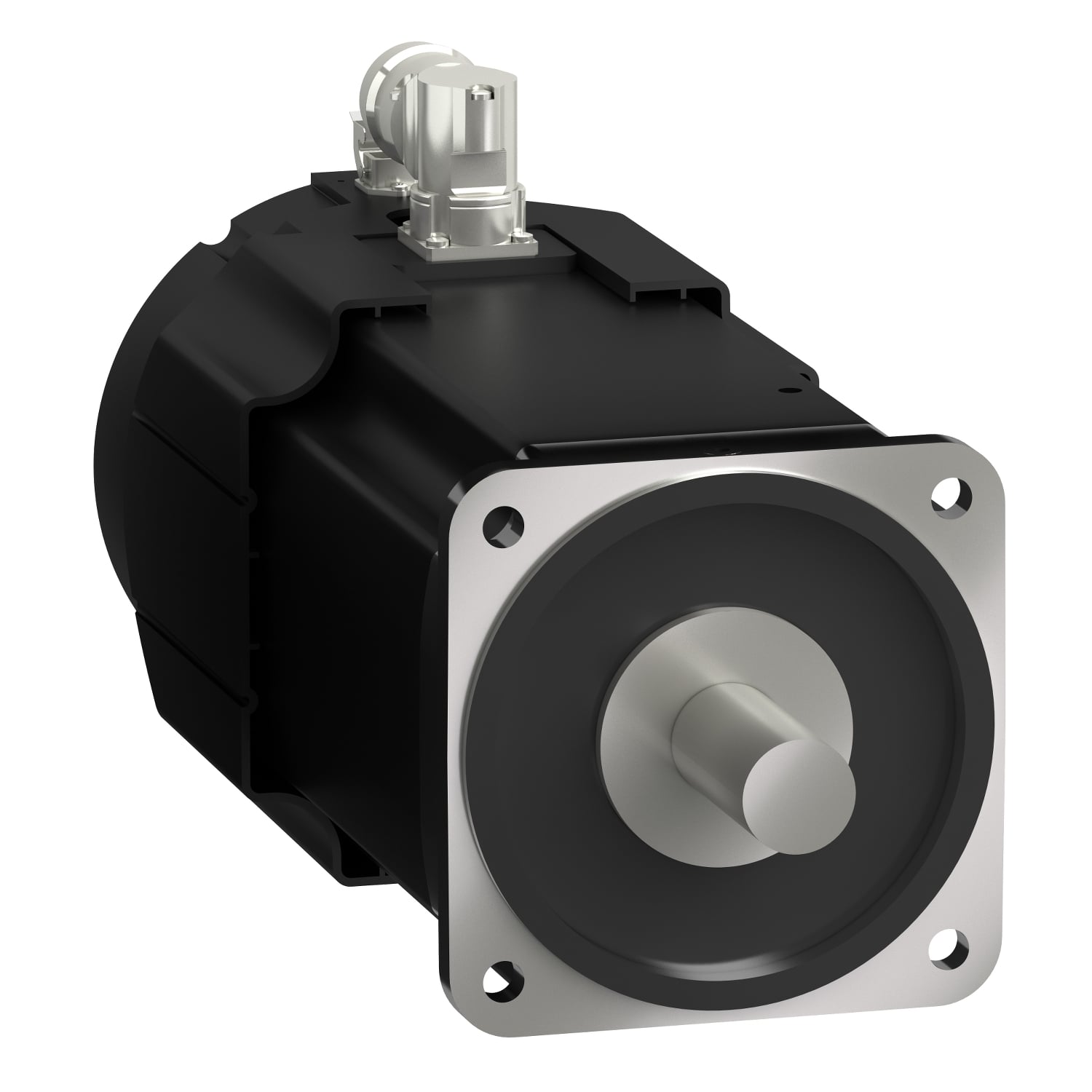 servo motor BMH, Lexium 32, 100Nm, 3000rpm, untapped shaft, with brake, IP20, IP65, 128 multiturn encoder, straight