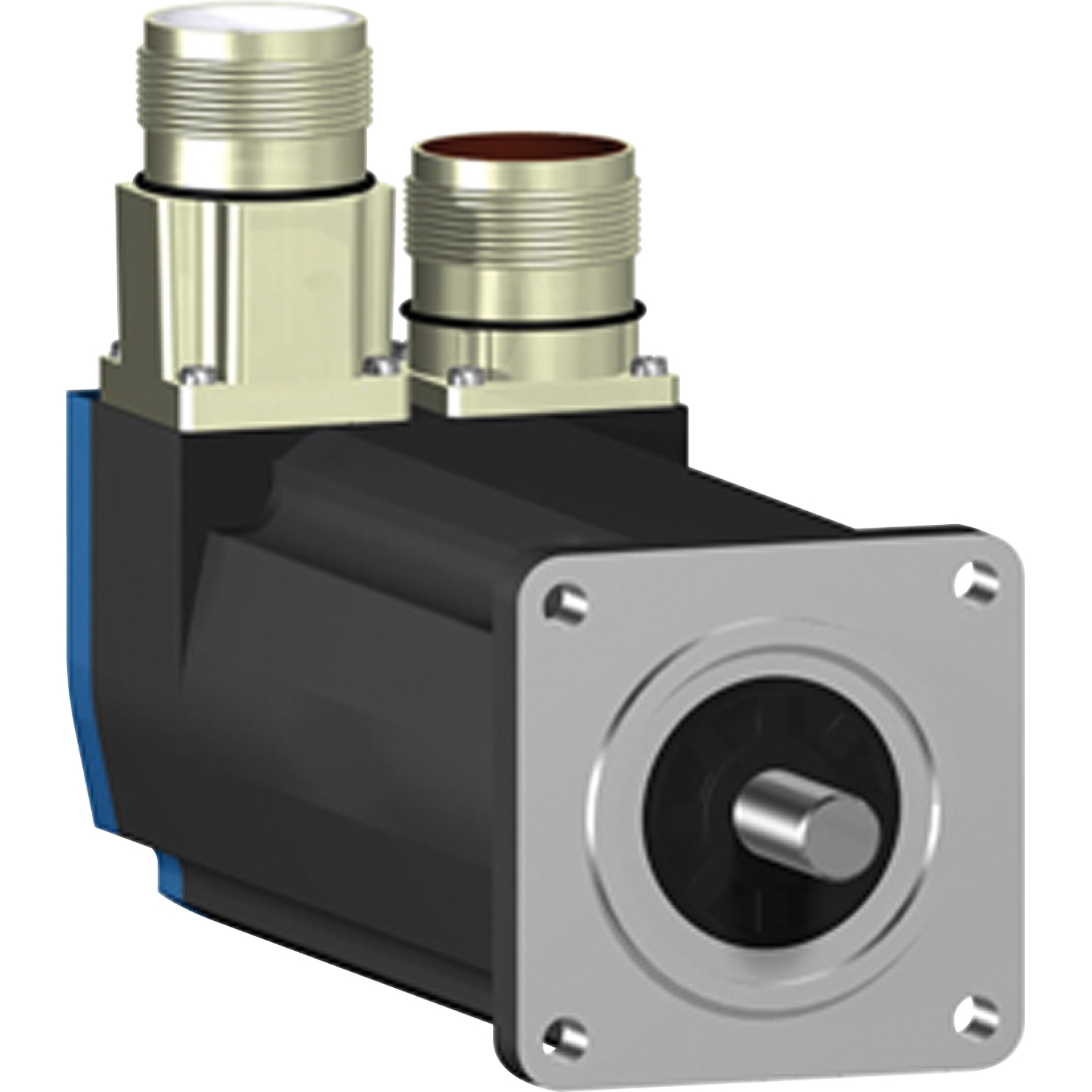 servo motor BSH, Lexium 05, 0.9N.m, 6000rpm, 55mm, keyed shaft, Sincos single turn, without brake, IP50, straight