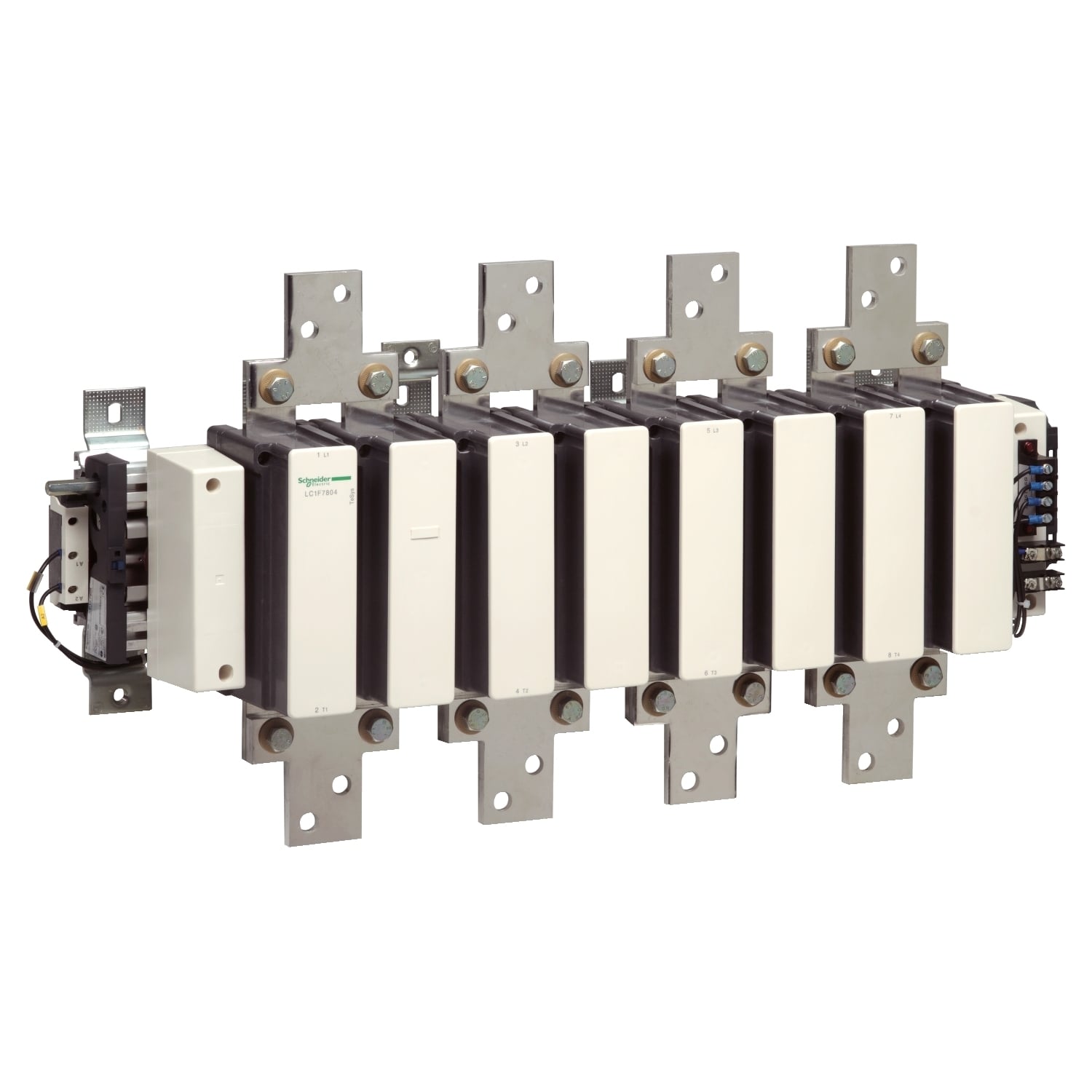 contactor, TeSys F, 4P(4NO), AC-1, <=440V 1600A, coil 110V AC