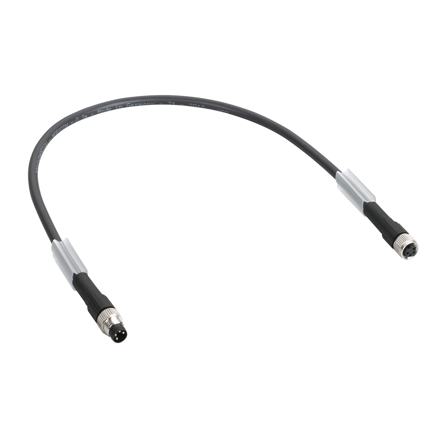 power daisy chain cable - straight - 2 x M8 male-female - 1m