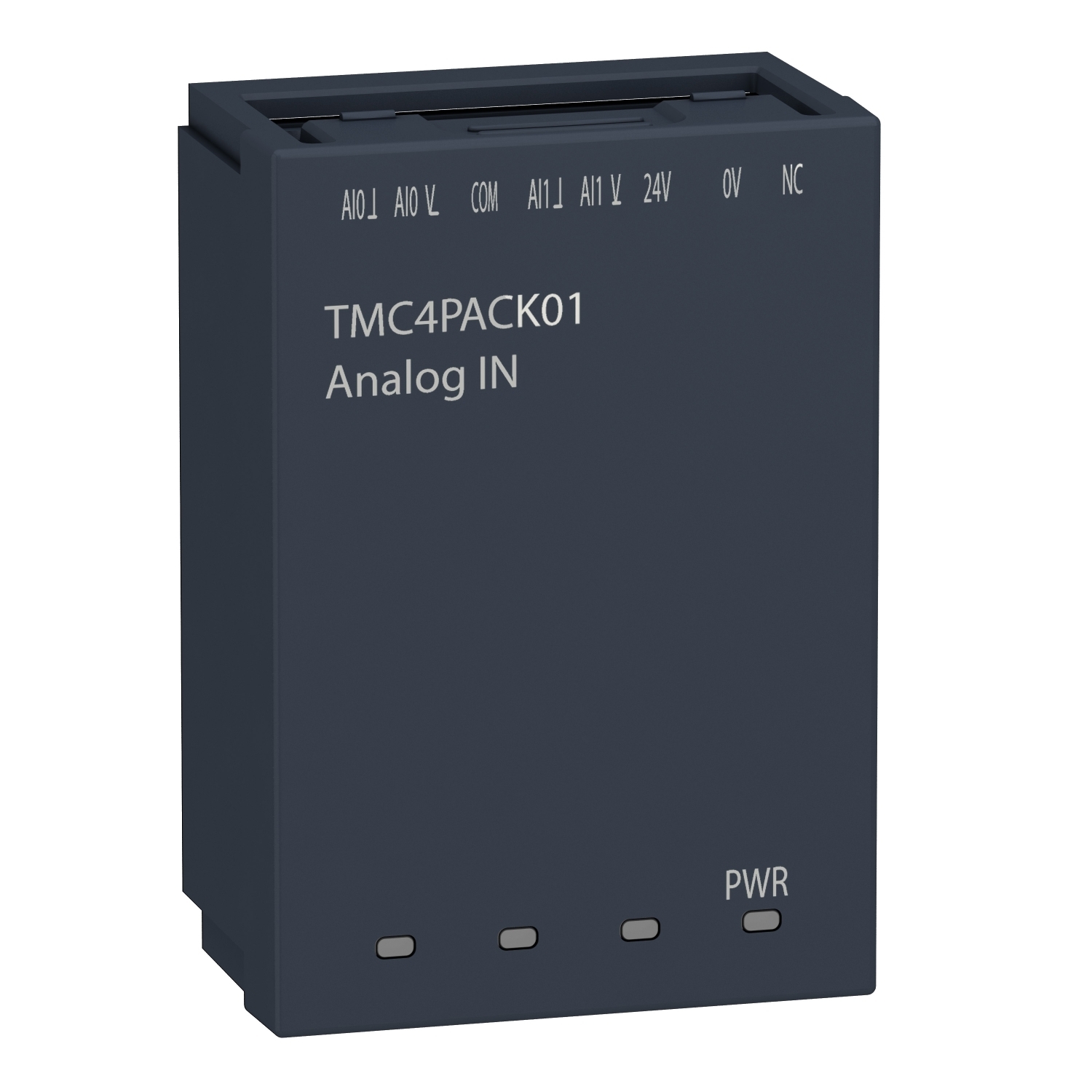 Analogue input cartridge, Modicon M241, packaging 2 analog inputs