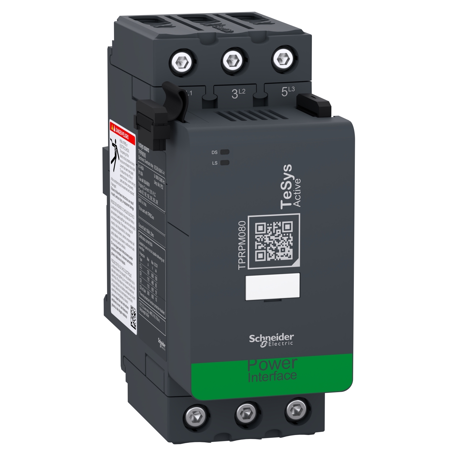 Power module, TeSys island, 80A at AC-1, 80A at AC-3, 37kW, 50hp