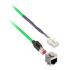 Commissioning cable for Lexium ILA,ILE,ILS for connection to pc with adapter