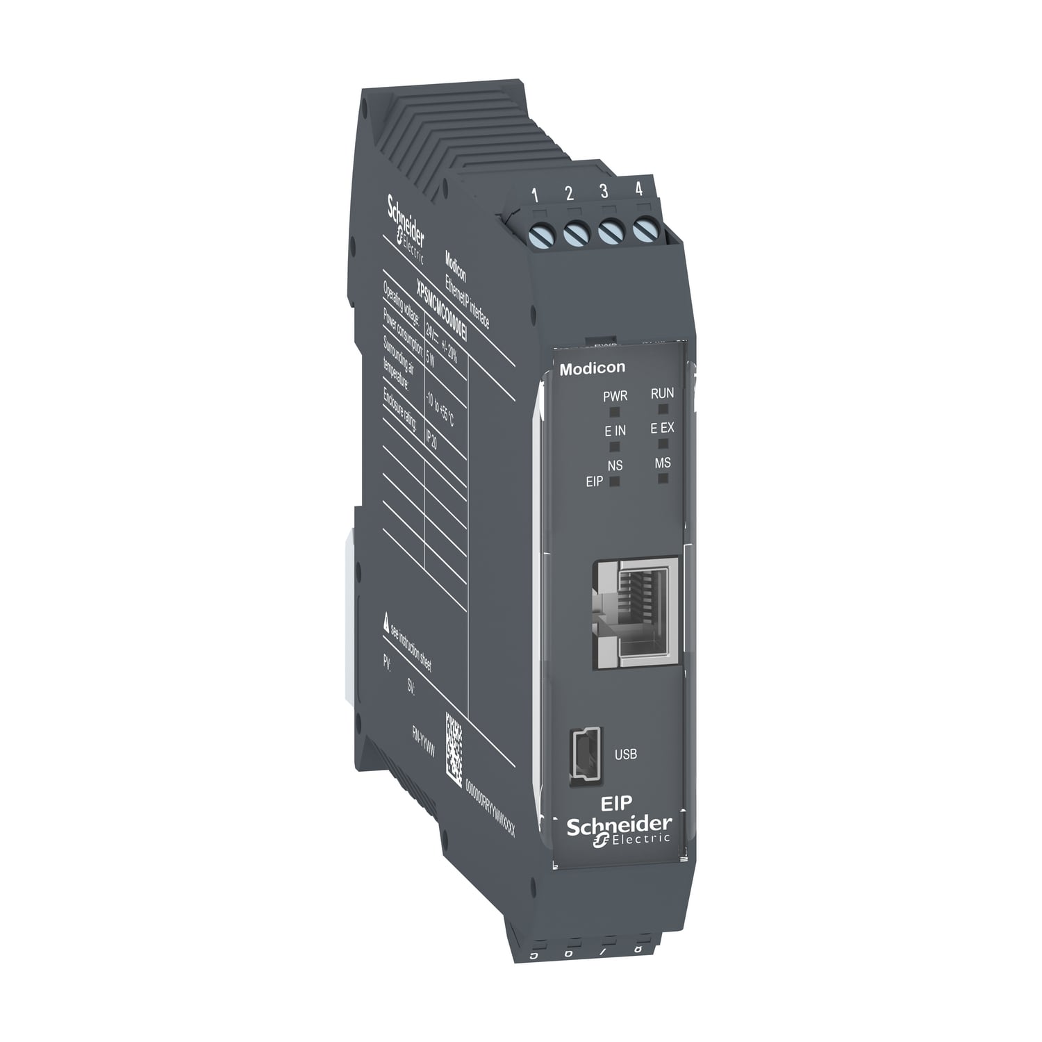 expansion module, Modicon MCM, Ethernet/IP diagnostic, screw