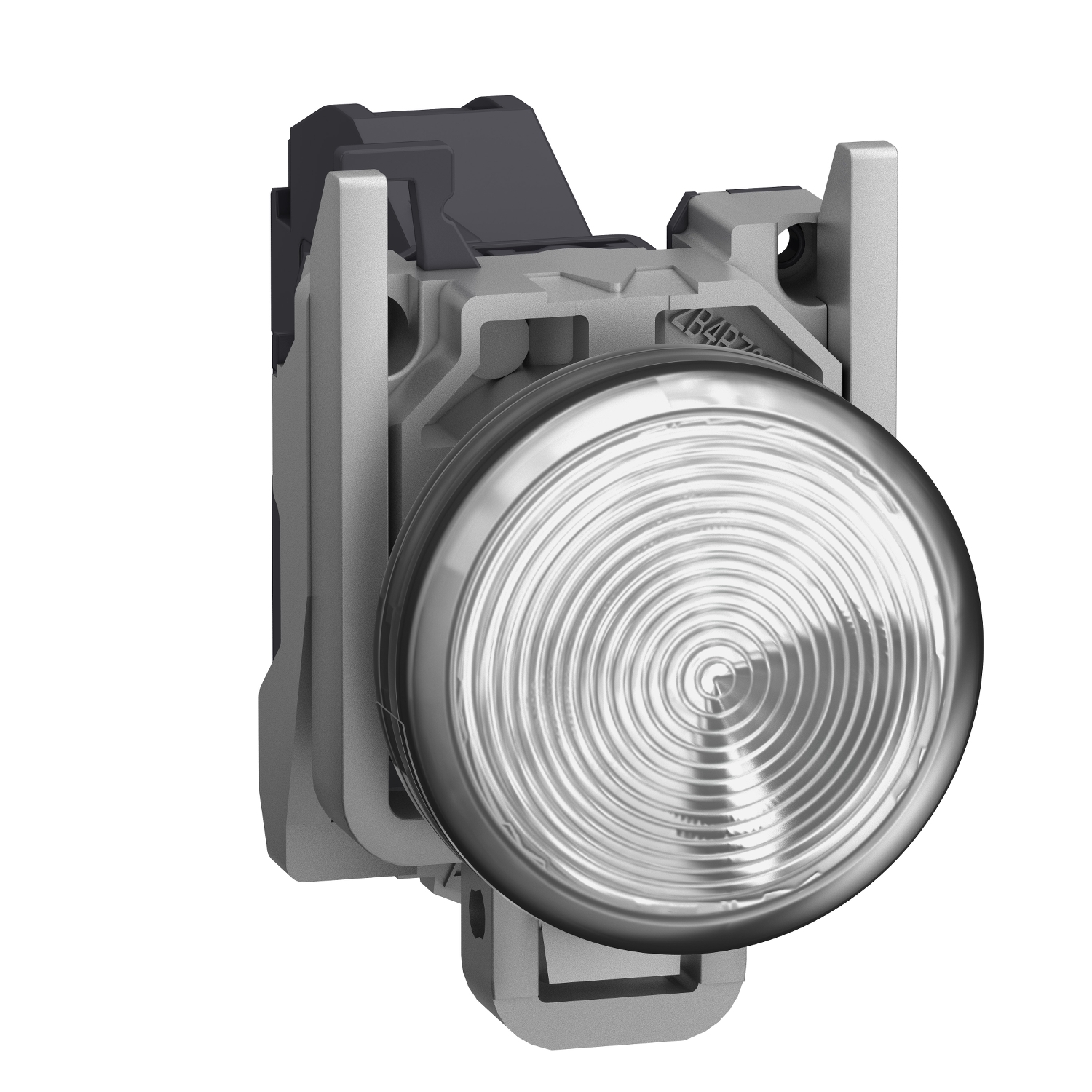 Complete pilot light, Harmony XB4 - ATEX D, white, integral LED, 24...254V