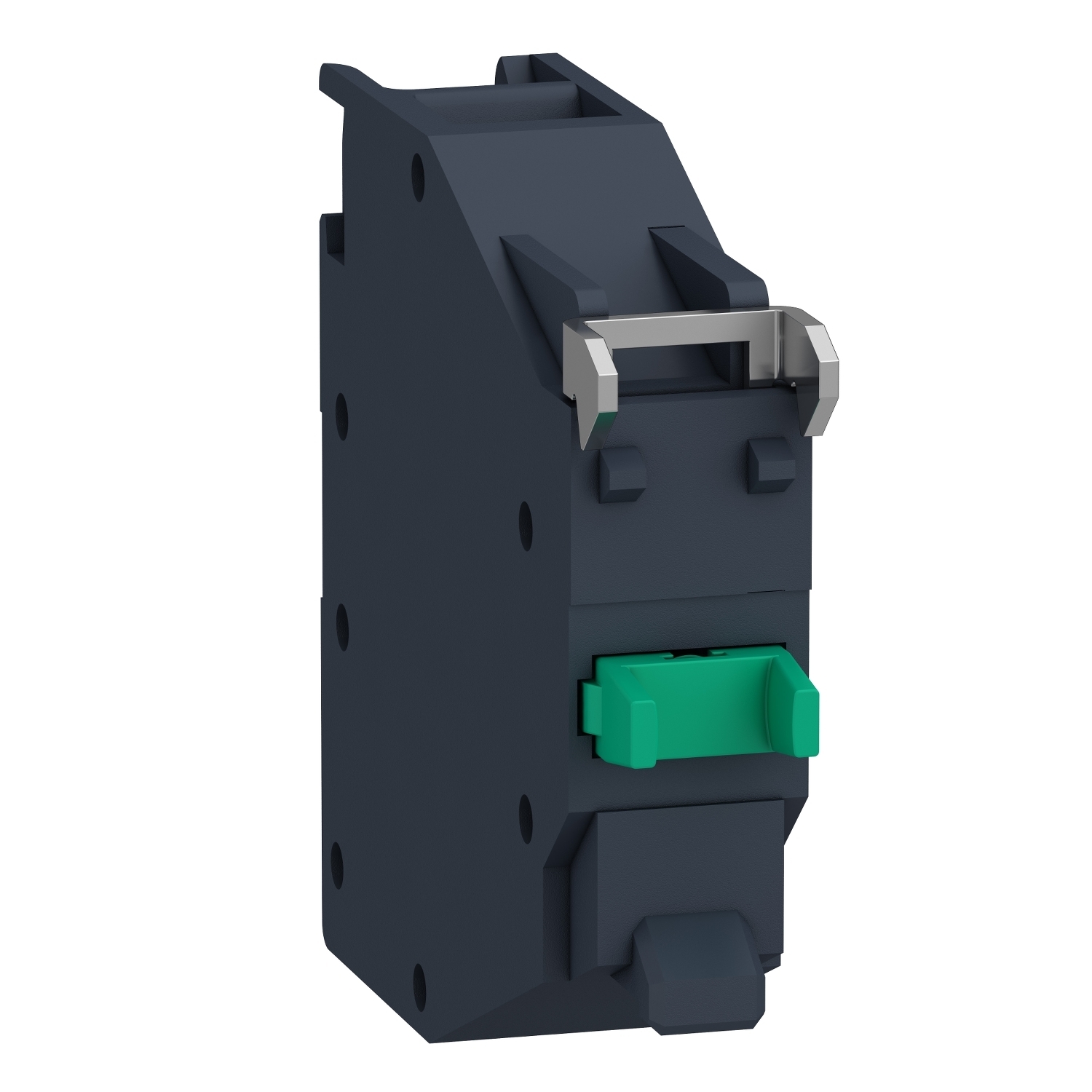 Contact block, Harmony XB4 - ATEX D, single contact, gas protected contact, screw clamp terminals, 1NO