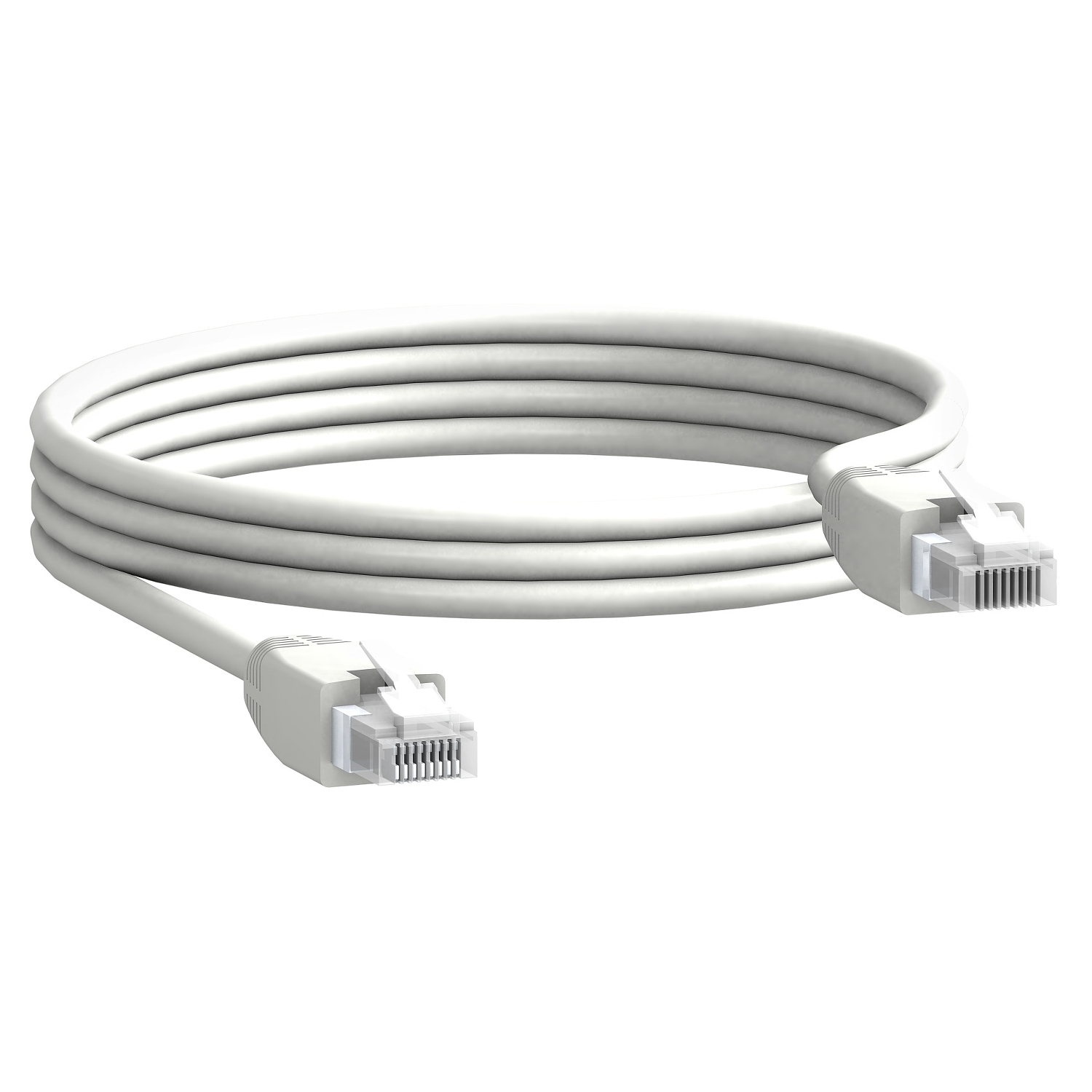 Communication cable, ComPacT, MasterPact, 2 x RJ45 male connectors, 5m length, set of 1 part