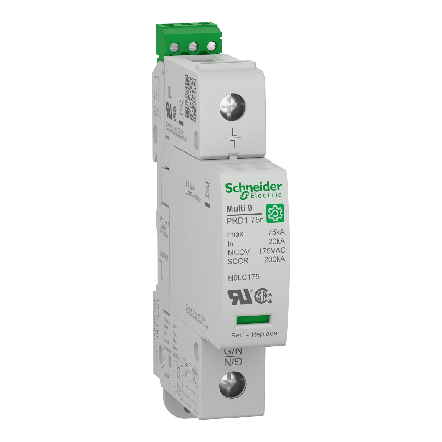surge arrester, Multi9 PRD1 75r, 1P, 120 V