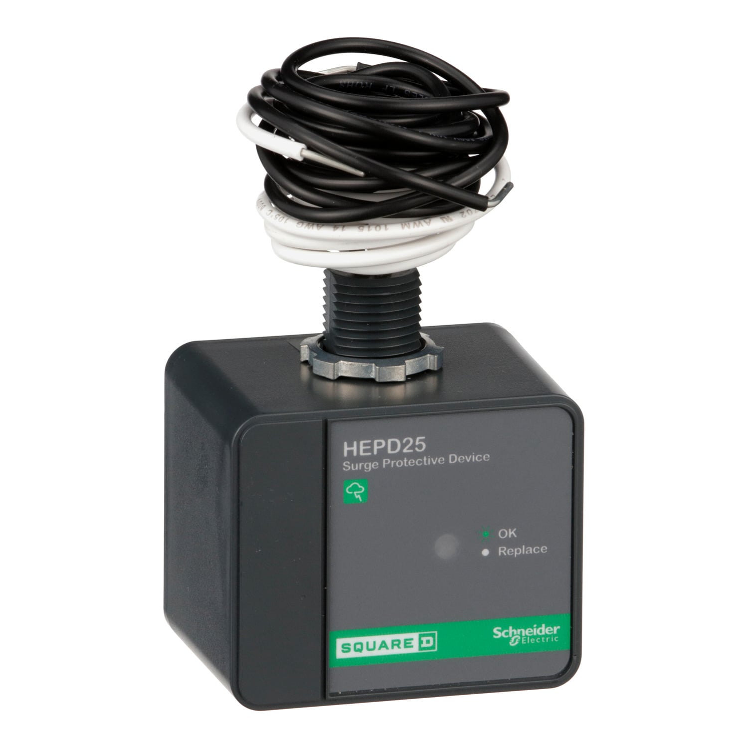 Surge protection device, HEPD, 25kA, 120/240 V, 1 phase, 3 wire, SPD type 1