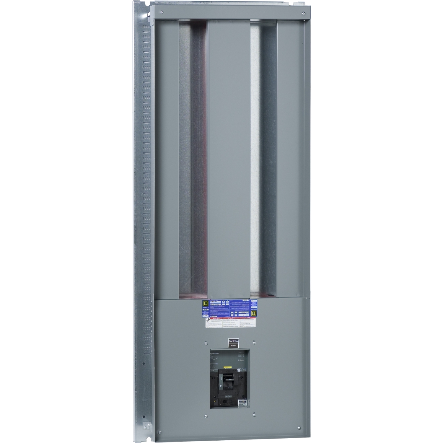 Interior, I-Line Panelboard, HCJ, 800A, w/main breaker, 72in CB space, for 32in W x 91in H x 9.5in D box, Cu bus