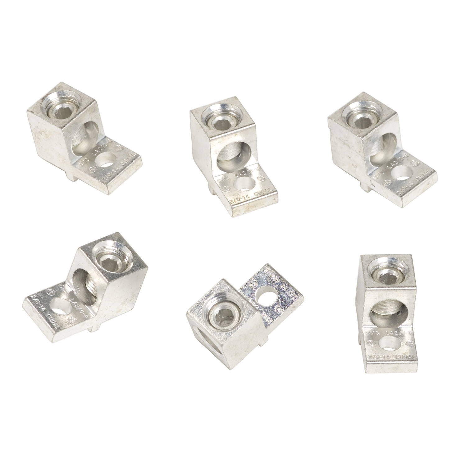 Lug kit, TeSys GS, 100A, set of 6, for Disconnect Switch, 14 to 2/0AWG
