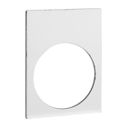Blank legend, Harmony XAC, Legend plate, plastic, white or yellow background, 30x40mm, unmarked