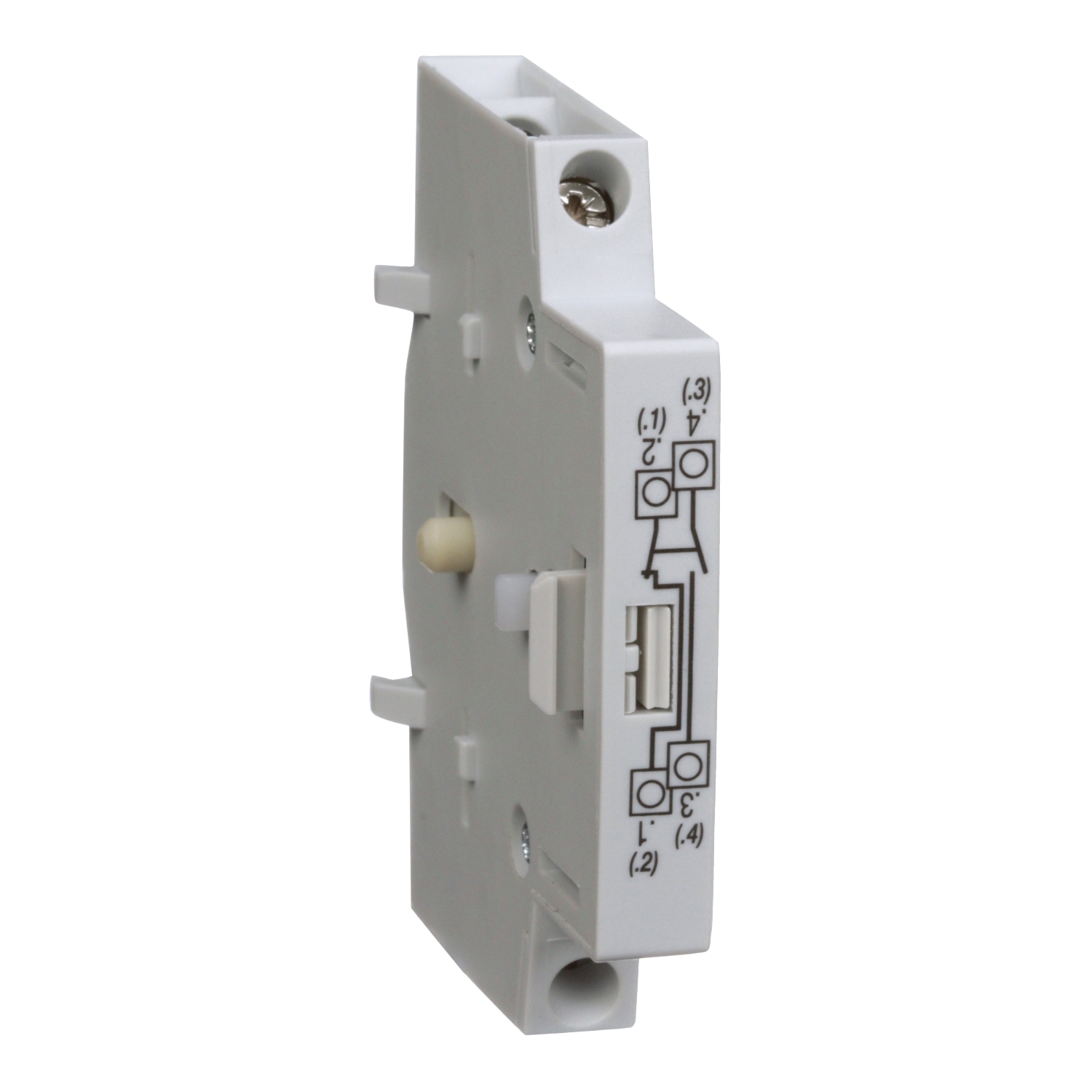 MD motor disconnect switch, auxiliary contact module, 1NO and 1NC