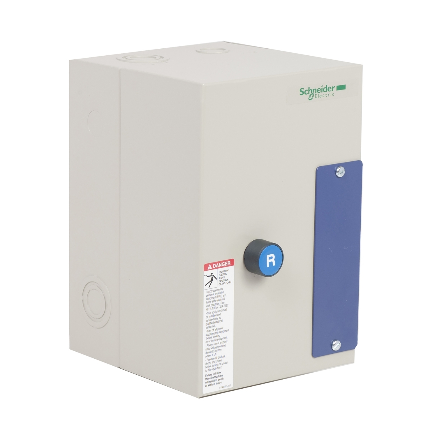 Enclosed Starter, 32 Amp, TeSys, 120VAC@50/60HZ, NEMA 1 