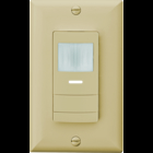 Wall switch decorator sensor with convertible neutral/no neutral wiring, Two Pole, Ivory, SKU - 219R8A