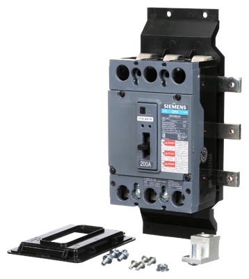  LOW VOLTAGE BREAKER MOUNTING KIT FOR REVISED P1 PANELBOARDS. 240V 3-PHASE KIT WITH STRAP AND A 3-POLE 10KAIC CIRCUIT BREAKER (QR23B125).