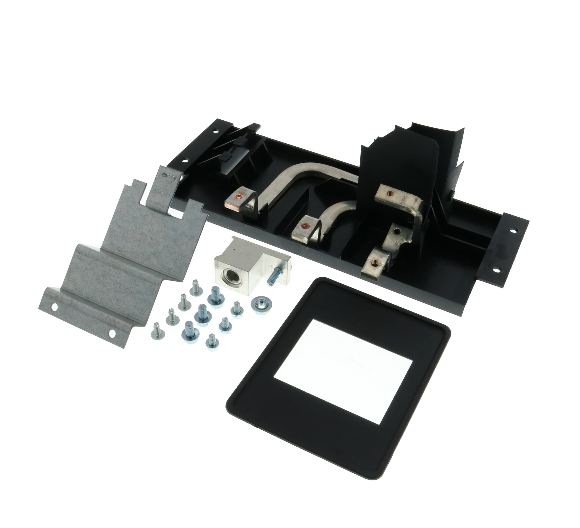 Main or subfeed breaker mounting kit for revised P1 interiors. Suitable for circuit breaker type (BL - BLH - HBL) in 3-Phase systems. Rated (100A max). Includes all mounting hardware. Does not include breaker. Not suitable for use with Original P1 panels produced before January 2015.