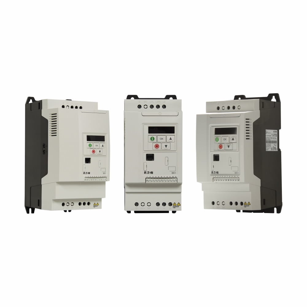 Eaton DC1 IP20 480V IN/460V OUT 1HP, 2.2A, RFI ENH FW