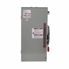 Eaton Heavy duty double-throw non-fused safety switch, 60 A, NEMA 3R, Painted galvanized steel, Non-fusible, Three-pole, Four-wire, 600 Vac, 250 Vdc, Includes neutral