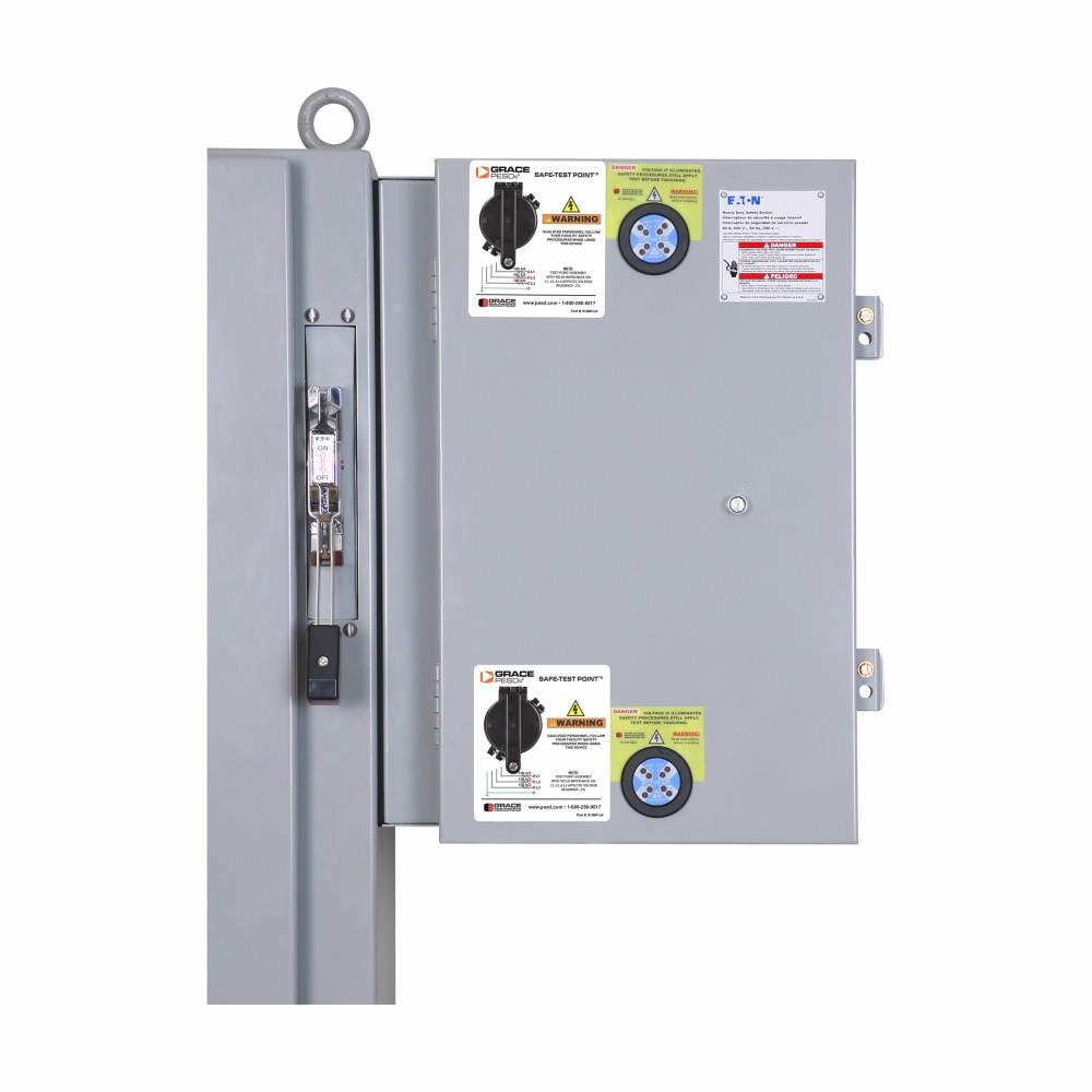 OLI Switch: 30A/3P, 600VAC. FUSIBLE (J), N12/3R---No Voltage Indicators