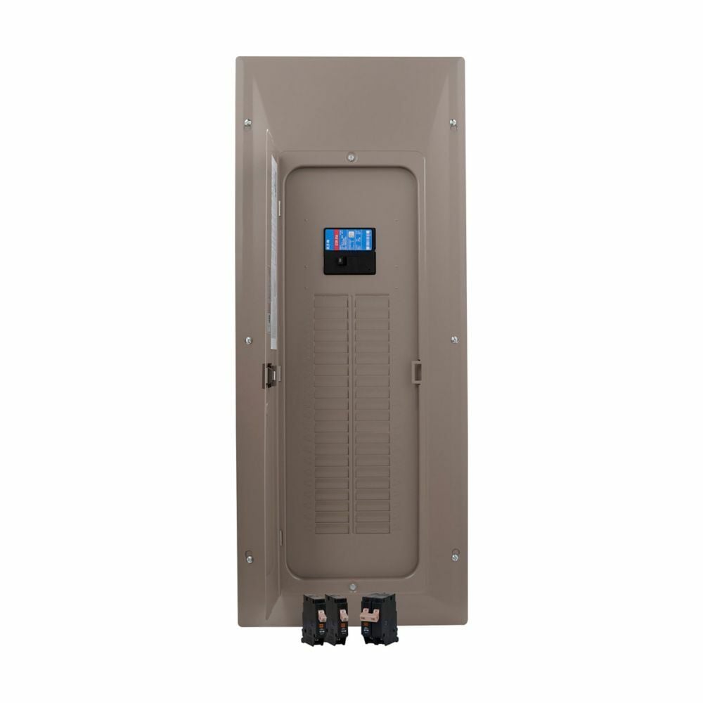Eaton CH main breaker loadcenters,PON,Main breaker,200 A,X7,Copper,Cover included,NEMA 1,Metallic,25 kAIC,CSR,84,42,Two hots, a neutral and a ground,Single-phase,#6-1/0 AWG,120/240 V