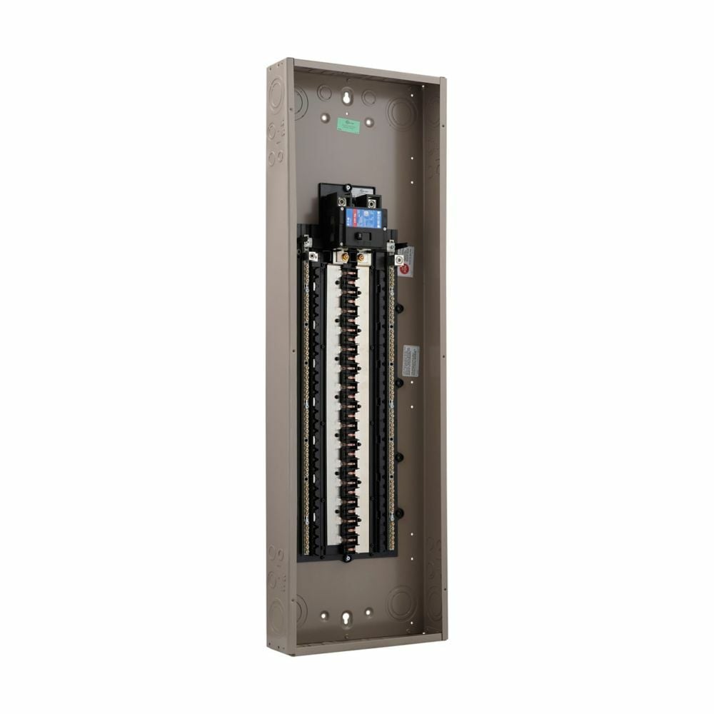 Eaton CH main breaker loadcenters, PON, Main breaker, 200 A, X9, Copper, X9, NEMA 1, Metallic, 25 kAIC, CSR, 120, 60, Three-wire, Single-phase, #2 AWG-300 kcmil, 120/240 V